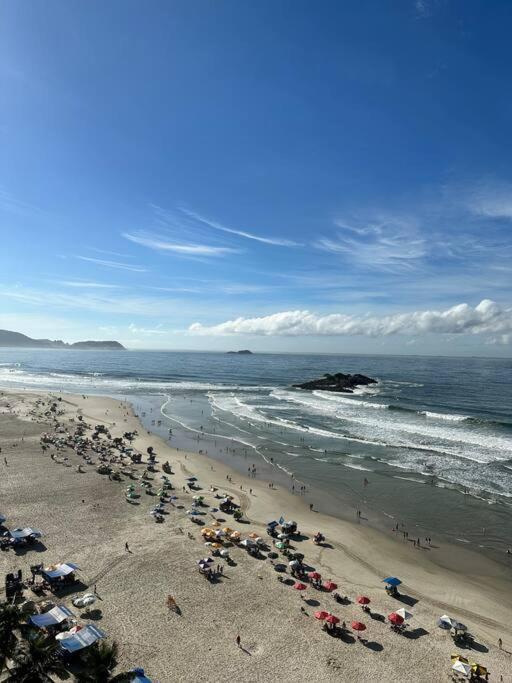 Hermoso Dpto Con Vista Frontal Al Mar Pitangueiras Guarujá Zewnętrze zdjęcie