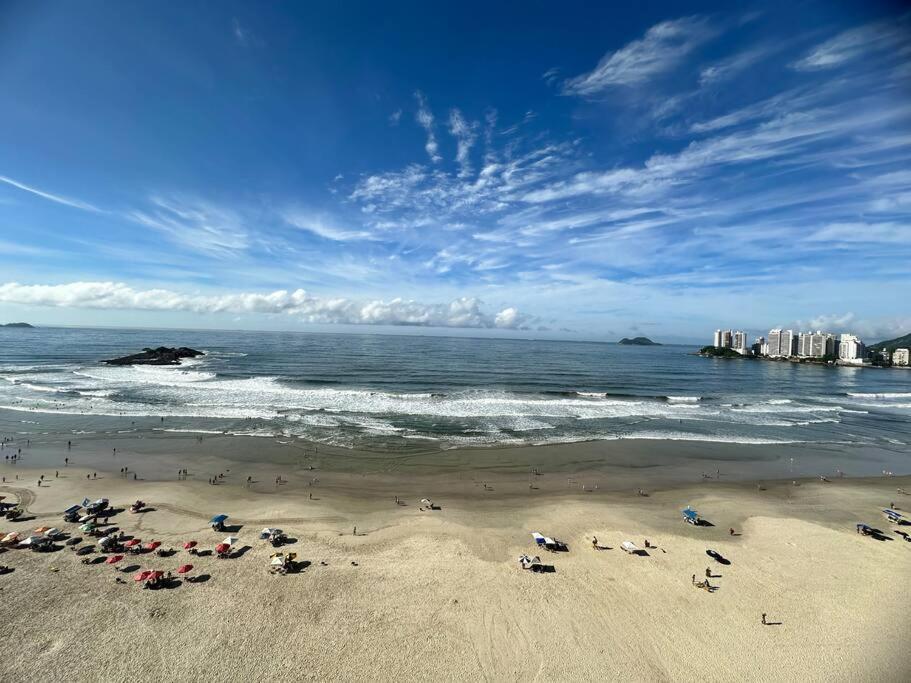 Hermoso Dpto Con Vista Frontal Al Mar Pitangueiras Guarujá Zewnętrze zdjęcie