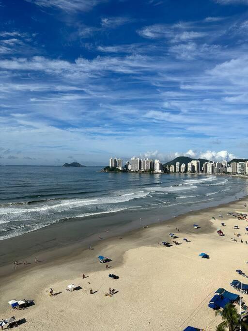 Hermoso Dpto Con Vista Frontal Al Mar Pitangueiras Guarujá Zewnętrze zdjęcie